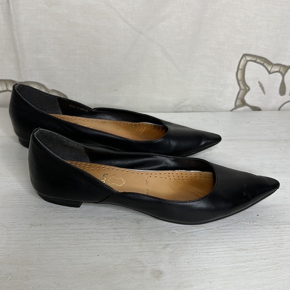 Leather flats with Tacco leather insoles Goodyear soles size 6 - Picture 6 of 13